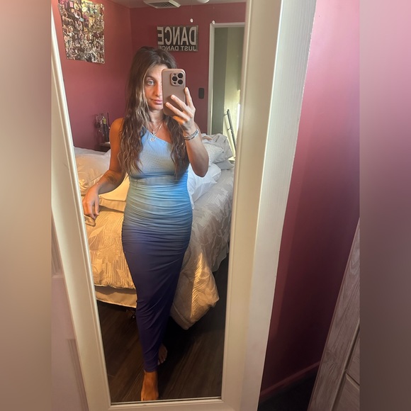 Runaway sonny midi dress ocean - Picture 7 of 8